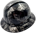 Hard hat hydro-dipped , full brim ,Ftw Grim Reaper up Yours - Image 3