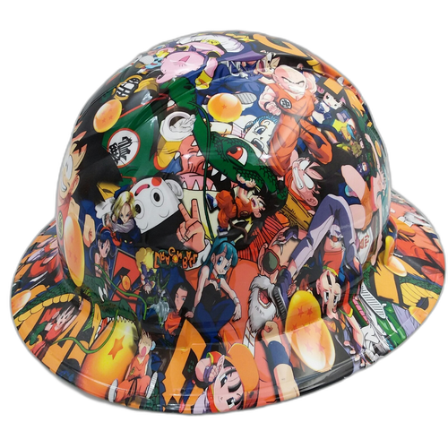 Full brim hard hat hydro-dipped , Dragon Ball z Pyramex - Image 2
