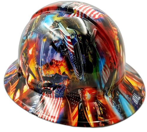 Hard hat full brim hydro-dipped Donald Trump Maga price - Image 5