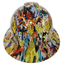 Customized pyramex full brim Dragon Ball Adult hydro dipped hard hat - Image 4