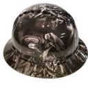 Full brim hard hat hydro-dipped Jesus With Angels Premium Edition - Image 3