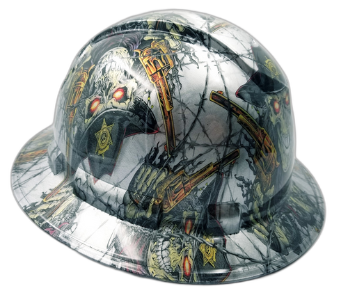 Full brim hard hat hydro-dipped , Dirty Dirty Harry - Image 2