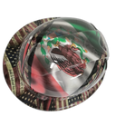 Mexican Roots/American Pride Custom Hydro Dipped Full Brim Hard Hat - Top View