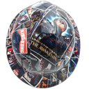 Horror Movie Poster Bomb Custom Hydro Dipped Full Brim Hard Hat - Back View
