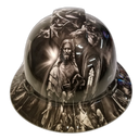 Full brim hard hat hydro-dipped Jesus With Angels Premium Edition - Image 1