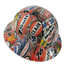 Full brim hard hat hydro-dipped Full Color Oil And Gas Signs - Image 2