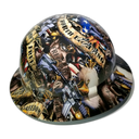 Full brim hard hat hydro-dipped Freedom Isn'T Free Usa America - Image 3
