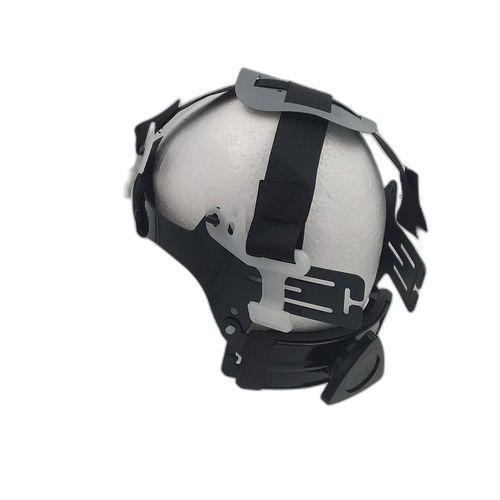 Full brim hard hat hydro-dipped , White Carbon Fiber Hydro - Image 7