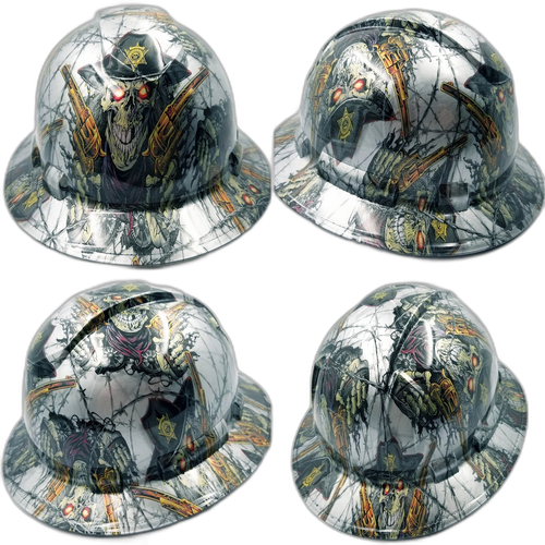 Full brim hard hat hydro-dipped , Dirty Dirty Harry - Image 8