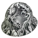 Full brim hard hat hydro-dipped Lust After Death , Grim Reaper - Image 5
