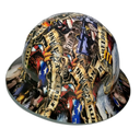 Full brim hard hat hydro-dipped Freedom Isn'T Free Usa America - Image 2