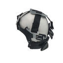 Anime Fighter Art Custom Hydro Dipped Full Brim Hard Hat - Top View