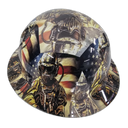 Full brim hard hat hydro-dipped in American Soldier Usa Exclusive Here - Image 2