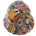 Full brim hard hat hydro-dipped Full Color Oil And Gas Signs - Image 4