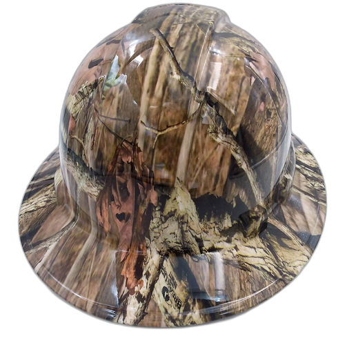 Hard hat full brim hydro-dipped , Break up Infinity Camo - Image 4