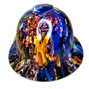 Full brim hard hat hydro-dipped Iron Maiden Eddie Colage - Image 1