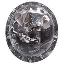 Fantasy Art Tattoo Custom Hydro Dipped Full Brim Hard Hat - Back View