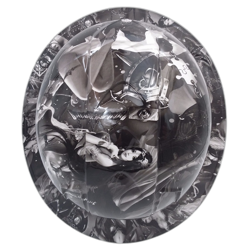 Full brim hard hat hydro-dipped , Fantasy Girls Super - Image 4