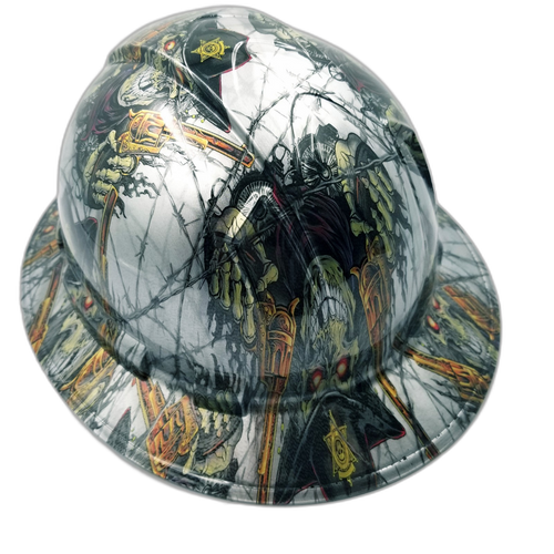 Full brim hard hat hydro-dipped , Dirty Dirty Harry - Image 5