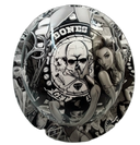 Full brim hard hat hydro-dipped , Sexy White Bad Bones - Image 4