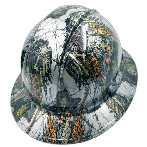 Full brim hard hat hydro-dipped , Dirty Dirty Harry - Image 4