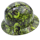 Full brim hard hat hydro-dipped , Dealers Choice Lime - Image 2