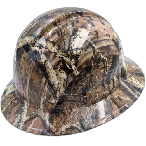 Hard hat full brim hydro-dipped , Break up Infinity Camo - Image 3