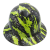Urban Camo Custom Hydro Dipped Full Brim Hard Hat - Front View