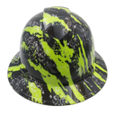 Urban Camo Custom Hydro Dipped Full Brim Hard Hat - Front View