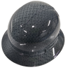 Diamond Plate Custom Hydro Dipped Full Brim Hard Hat - Front View