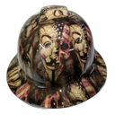 Anonymous AMERICAN PATRIOT EDITION Custom Hydro Dipped Full Brim Hard Hat - Front View