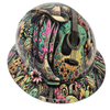 Nashville Music City Country Girl Custom Hydro Dipped Full Brim Hard Hat - Front View