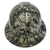 War Machine Camo Tanks Planes Ships Custom Hydro Dipped Full Brim Hard Hat - Front View