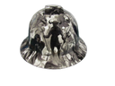 Revelations Dark Art Custom Hydro Dipped Full Brim Hard Hat - Front View