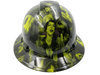 Spanish Lolita Custom Hydro Dipped Full Brim Hard Hat - Front View