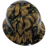 Wasp Hive Camo Intense 3D Custom Hydro Dipped Full Brim Hard Hat - Front View