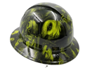 Spanish Lolita Custom Hydro Dipped Full Brim Hard Hat - Left Side View