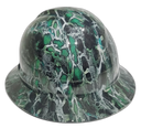 Super Snake Skin Custom Hydro Dipped Full Brim Hard Hat - Left Side View