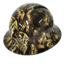 King's And Queens Custom Hydro Dipped Full Brim Hard Hat - Left Side View