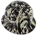 American Ganster Liberty Exclusive Custom Hydro Dipped Full Brim Hard Hat - Left Side View