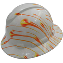 Horizons Landscape Art Custom Hydro Dipped Full Brim Hard Hat - Left Side View