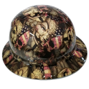 Anonymous AMERICAN PATRIOT EDITION Custom Hydro Dipped Full Brim Hard Hat - Right Side View