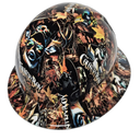 Country Boy Camo Deep Woods Custom Hydro Dipped Full Brim Hard Hat - Right Side View