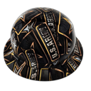 U.S. Army Badges Armed Services Custom Hydro Dipped Full Brim Hard Hat - Right Side View