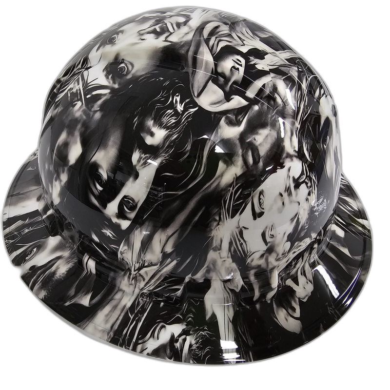 Jesus Christ Crown of Thorns hard hat right side view