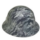 Military Camo We The People Custom Hydro Dipped Full Brim Hard Hat - Right Side View