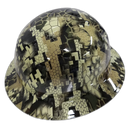 Desolve Wing Camo Desert Custom Hydro Dipped Full Brim Hard Hat - Right Side View