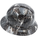 Dark Raiser Skulls Custom Hydro Dipped Full Brim Hard Hat - Right Side View