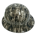 War Machine Camo Tanks Planes Ships Custom Hydro Dipped Full Brim Hard Hat - Right Side View