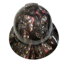 Shadow Assassin Art Custom Hydro Dipped Full Brim Hard Hat - Right Side View